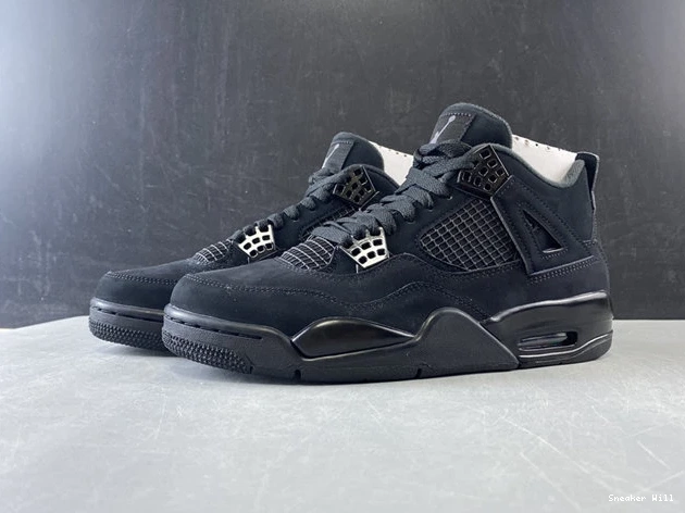 Black 4 Jordan Retro CU1110-010 SmartChoice Cat 828 0521